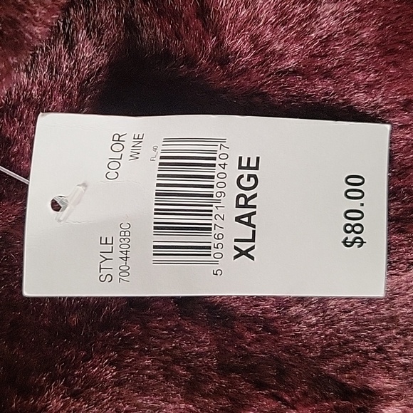 NWT Outermix Classic Faux Fur Jacket - Picture 5 of 11